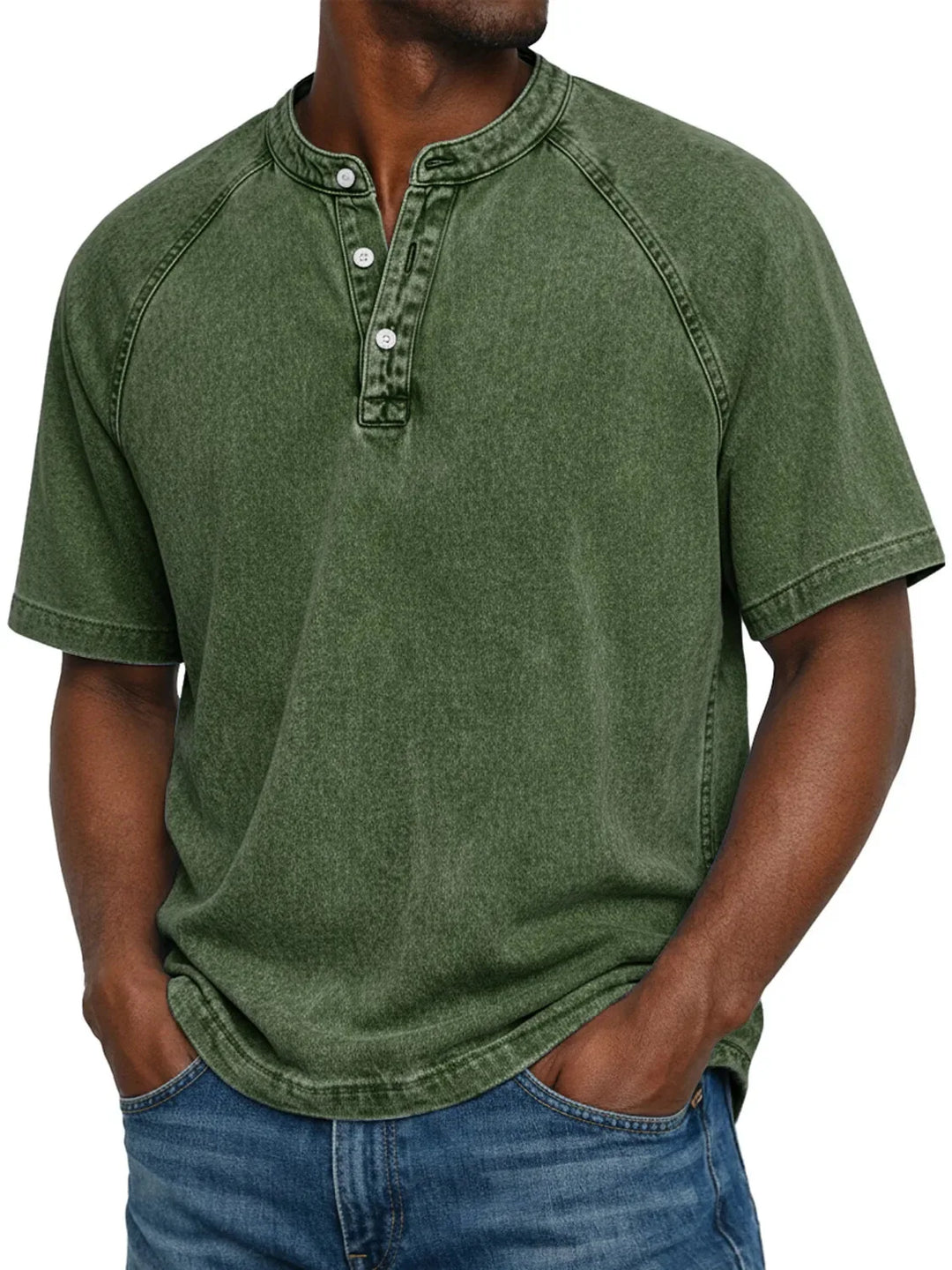 Ivo™ | Vintage Button-Up Shirt for Men
