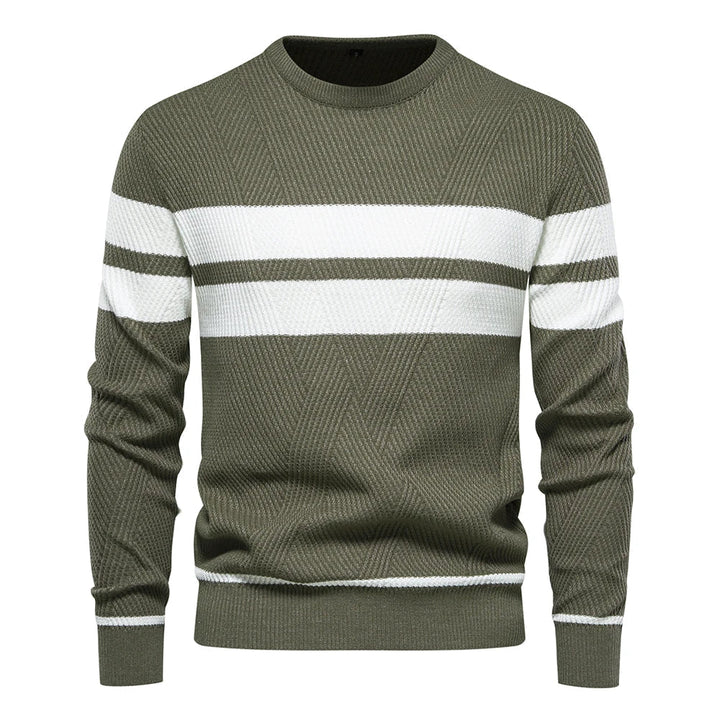 Davrell | Classic Striped Crewneck Sweater