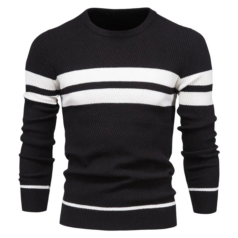 Davrell | Classic Striped Crewneck Sweater