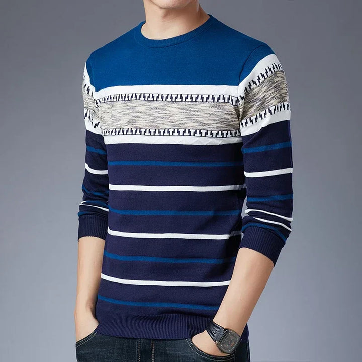 Edricor | Modern Textured Crewneck Sweater