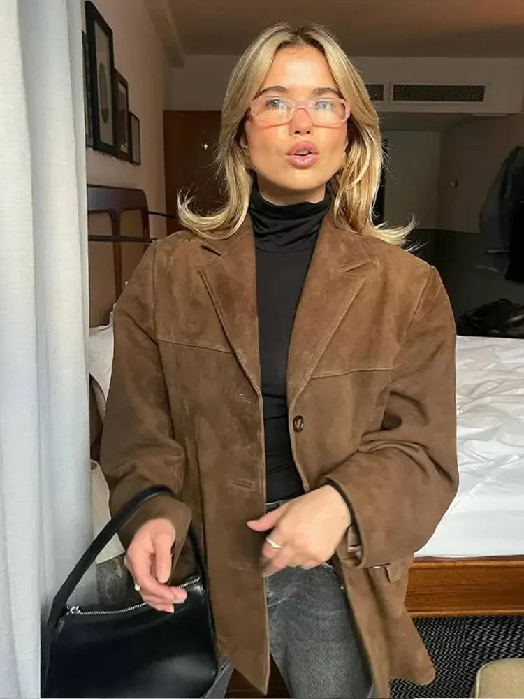 Visconte | Brown Short Jacket for Women