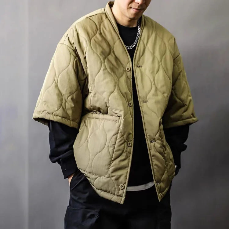 TaoistWisdom™ Robe Style Cotton Padded Vest