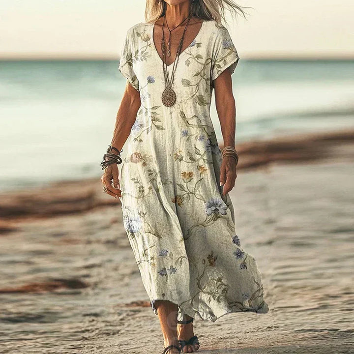 Claudia | Floral Midi Dress