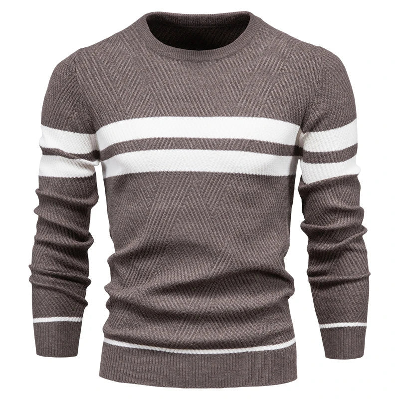 Davrell | Classic Striped Crewneck Sweater