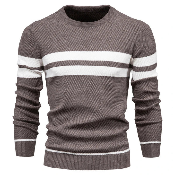 Davrell | Classic Striped Crewneck Sweater