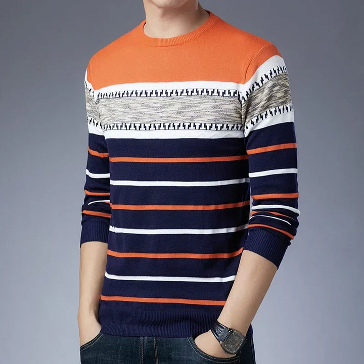 Edricor | Modern Textured Crewneck Sweater