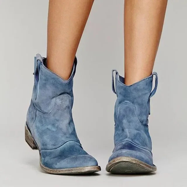 Trudy - Vintage Ankle Boots