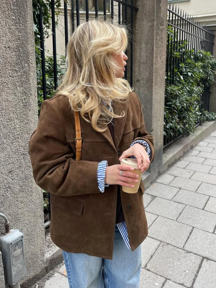 Visconte | Brown Short Jacket for Women