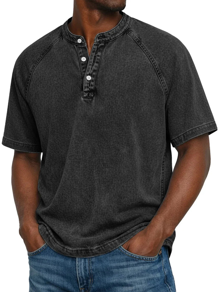 Ivo™ | Vintage Button-Up Shirt for Men