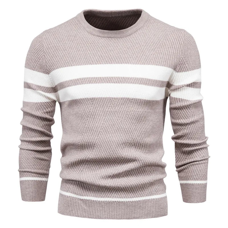 Davrell | Classic Striped Crewneck Sweater