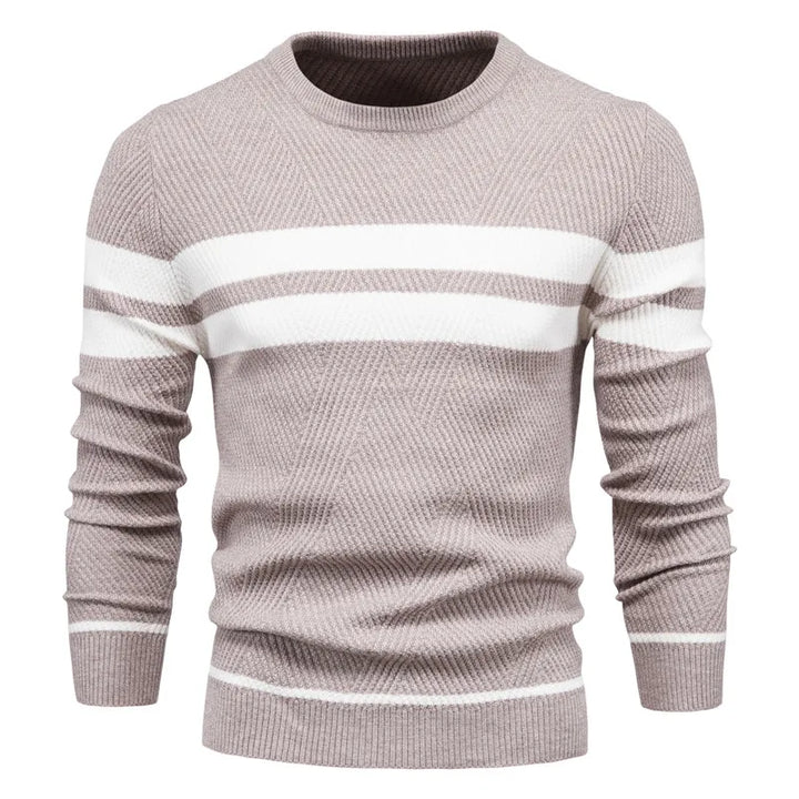 Davrell | Classic Striped Crewneck Sweater