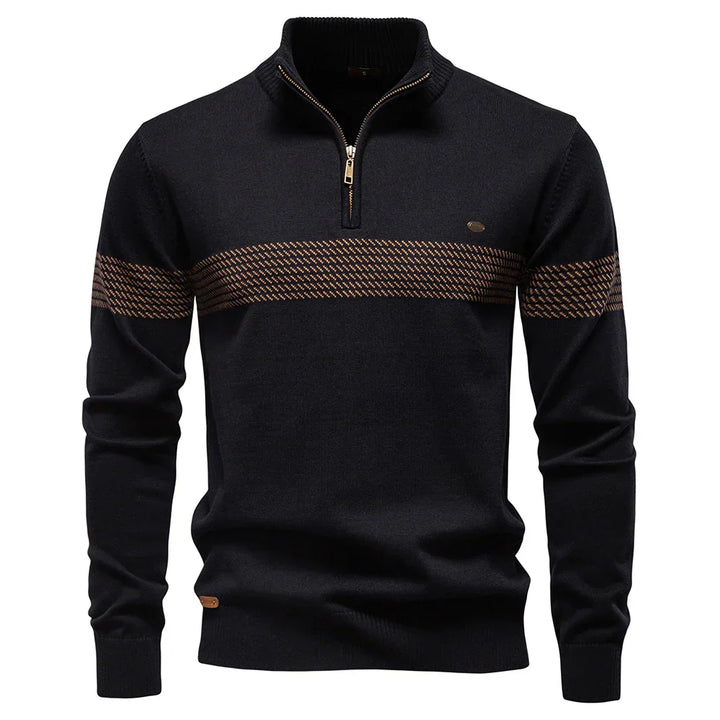 Raph | Classic Half-Zip Knit Pullover