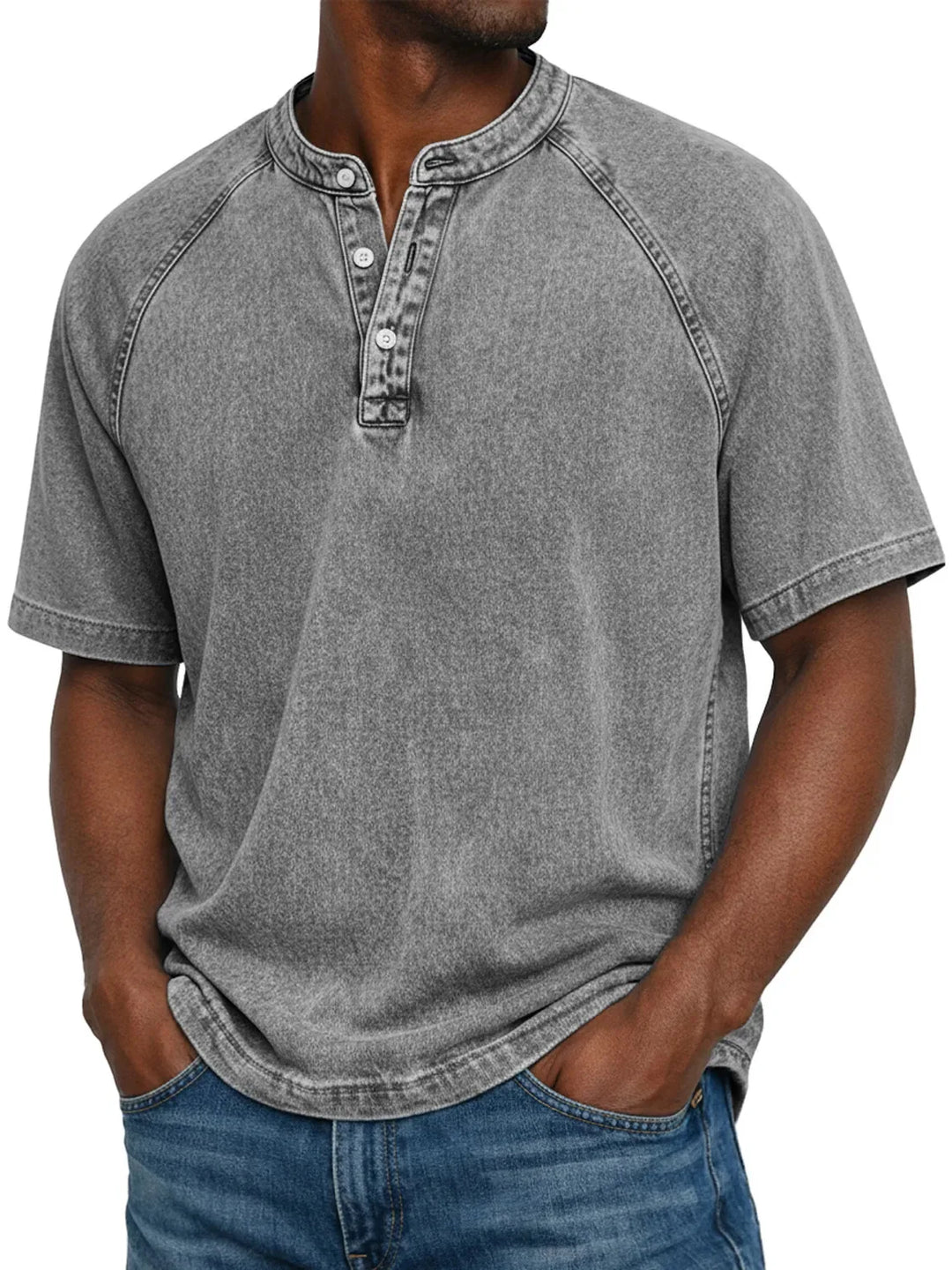 Ivo™ | Vintage Button-Up Shirt for Men