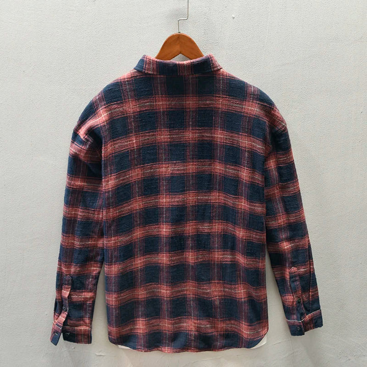 Jony – Classic Long Sleeve Checkered Shirt