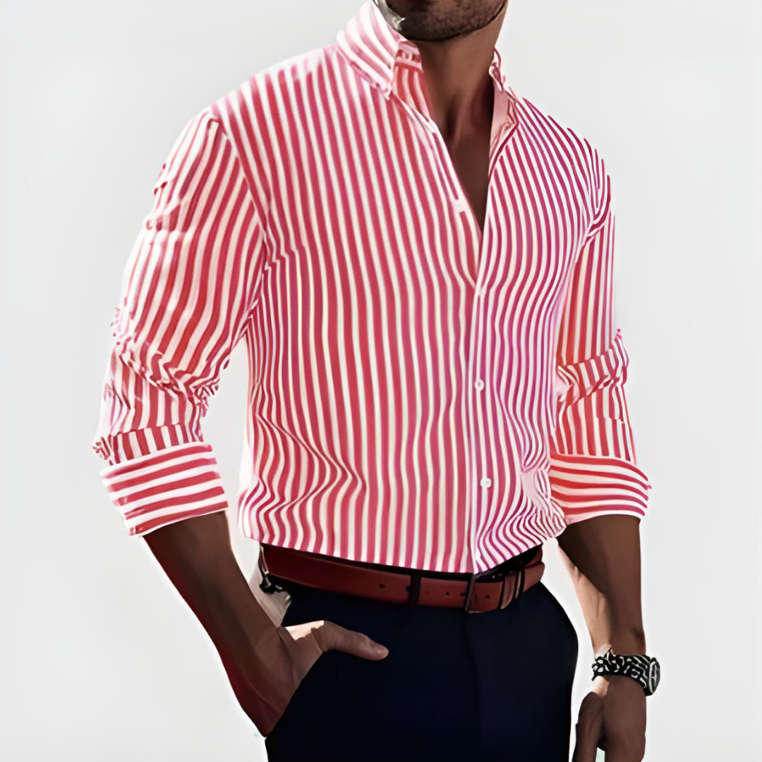 Mormon | Striped Button-Down Shirt