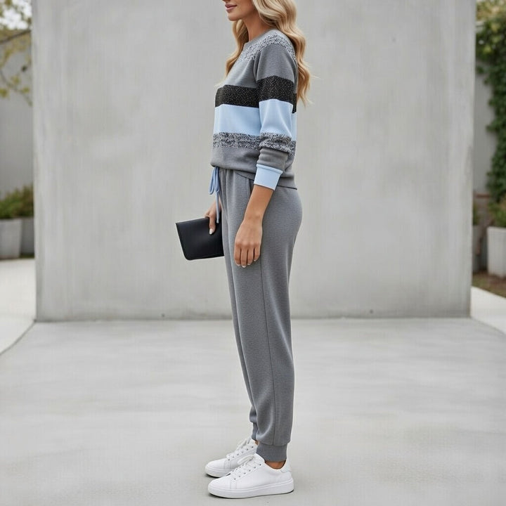 Sofie | Striped Tracksuit Set