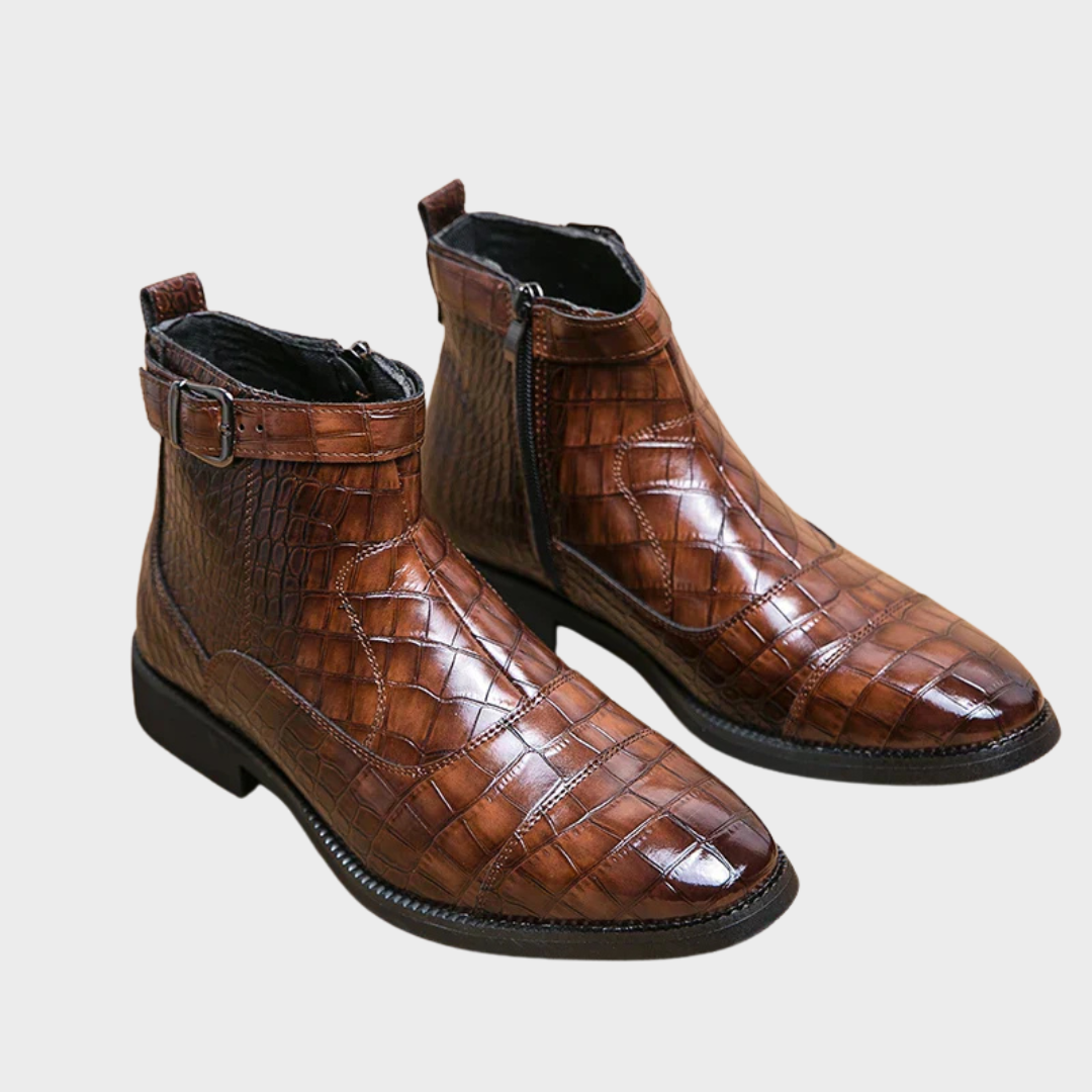 Baron | Buckle Ankle Boots