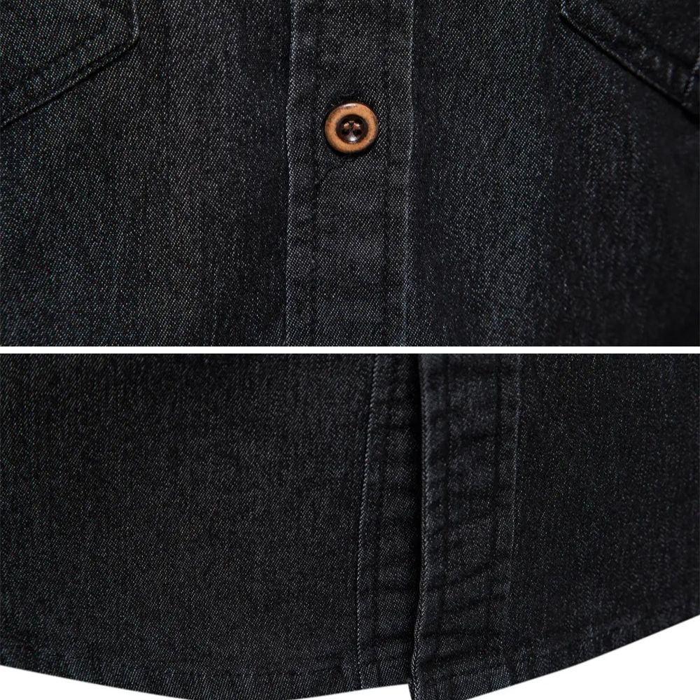 Richard | Classic Denim Long-Sleeve Shirt
