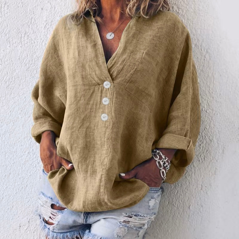 Valentina | Linen Blouse