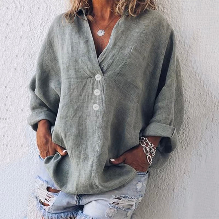 Valentina | Linen Blouse