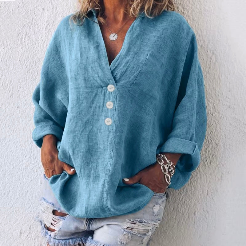 Valentina | Linen Blouse
