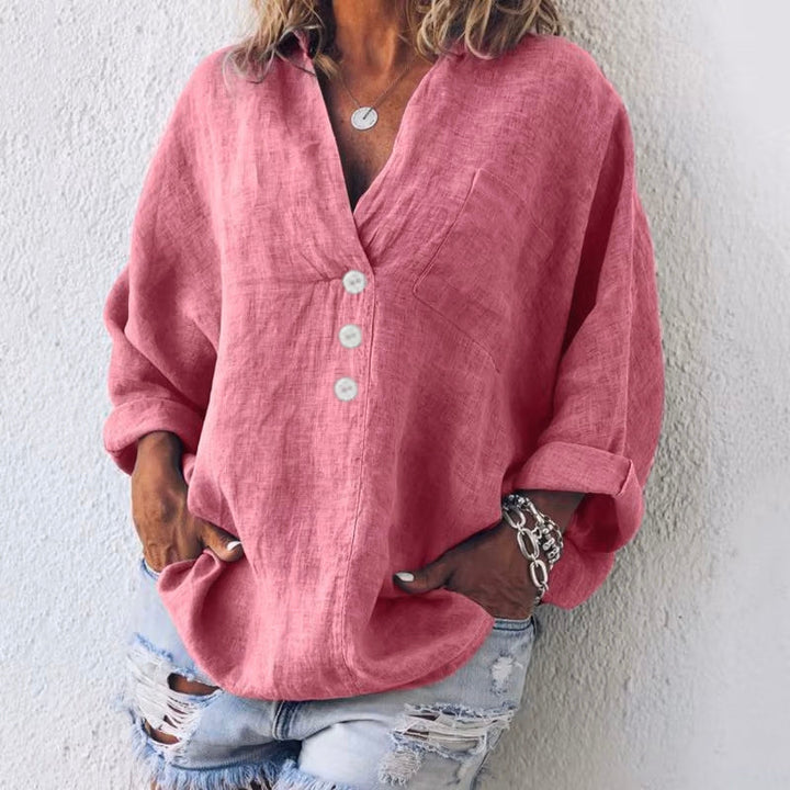 Valentina | Linen Blouse