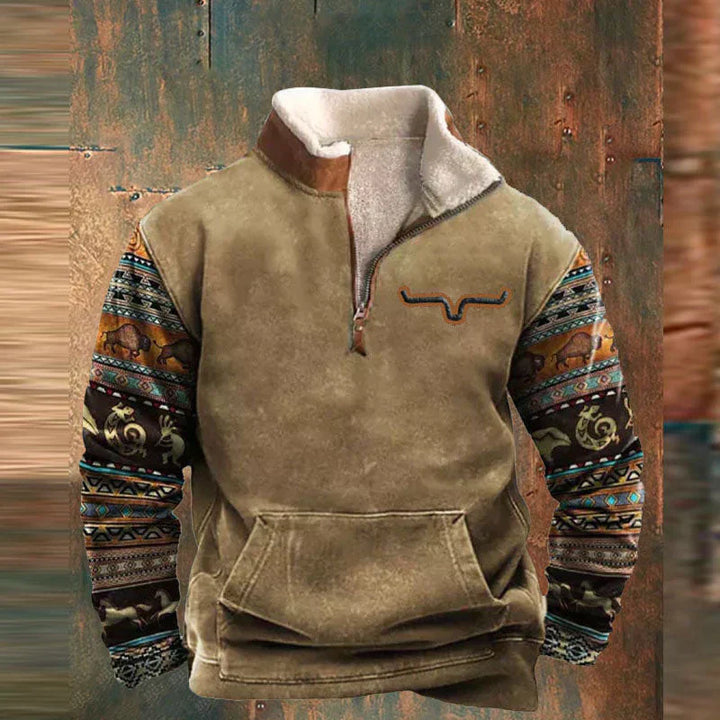 Daniel | Quarter Zip Sweater