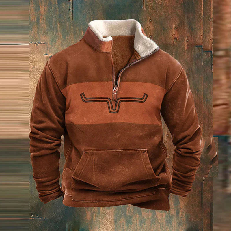 Daniel | Quarter Zip Sweater