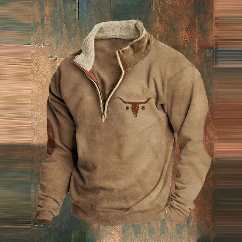 Daniel | Quarter Zip Sweater