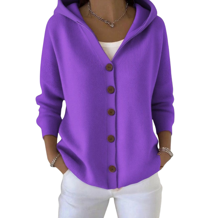 Flower | Long Sleeve Knit Cardigan