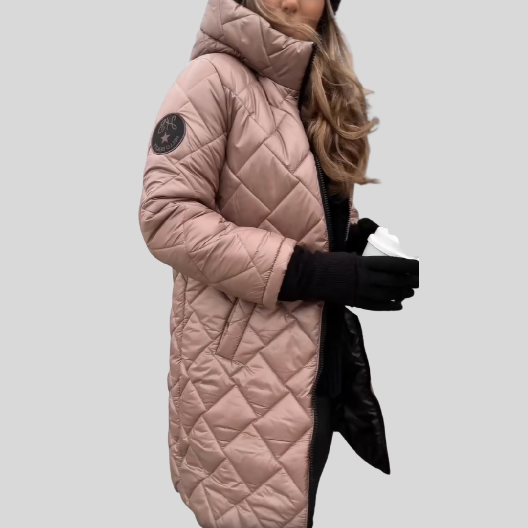 Angel | Elegant Padded Hooded Jacket