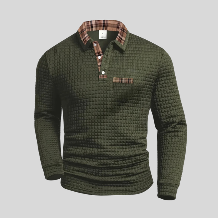 Miles | Classic Check Pattern Polo Shirt