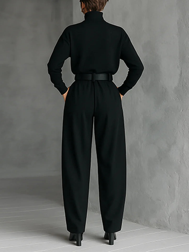 Halle | Turtleneck Two-Piece Set