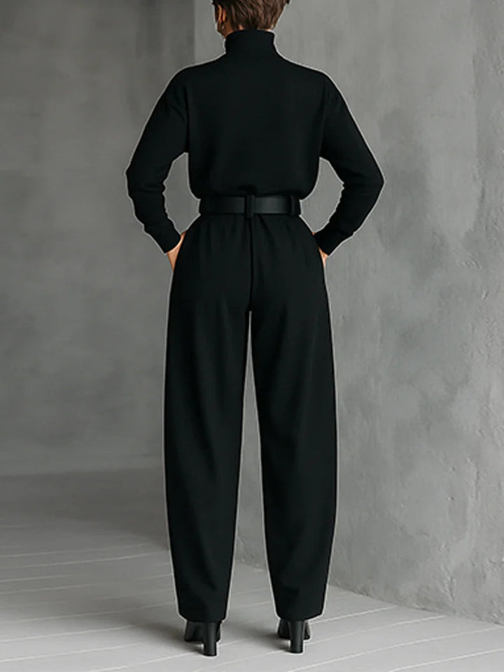 Halle | Turtleneck Two-Piece Set