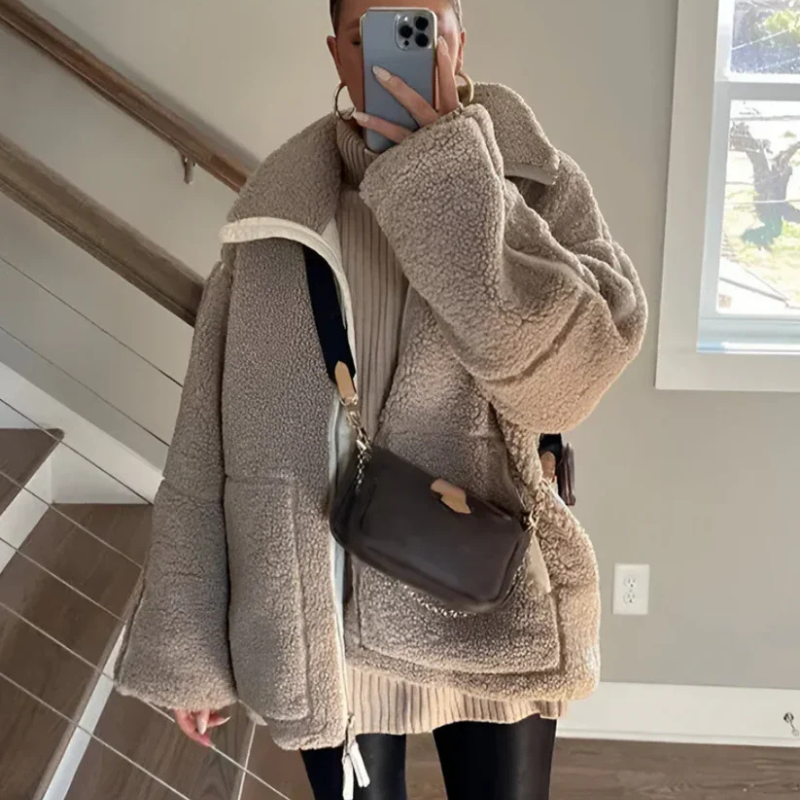Kaja™ | Soft Teddy Coat