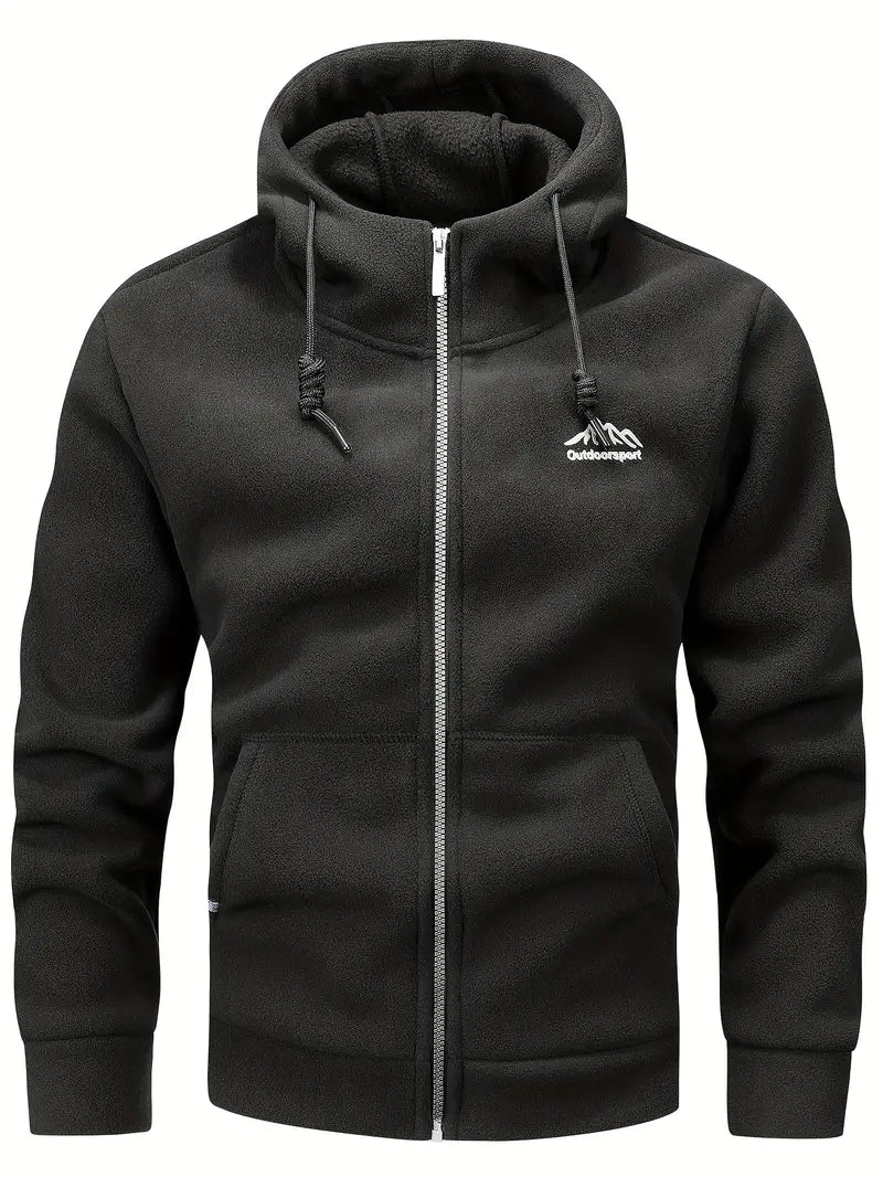 Aubin | Zip-Up Fleece Hoodie