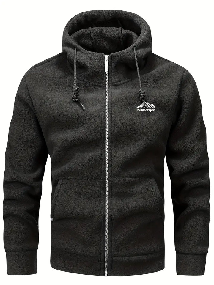 Aubin | Zip-Up Fleece Hoodie