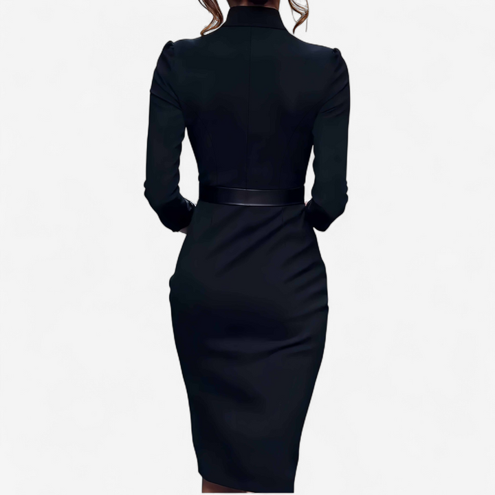 Miriam | Elegant Belted Dress