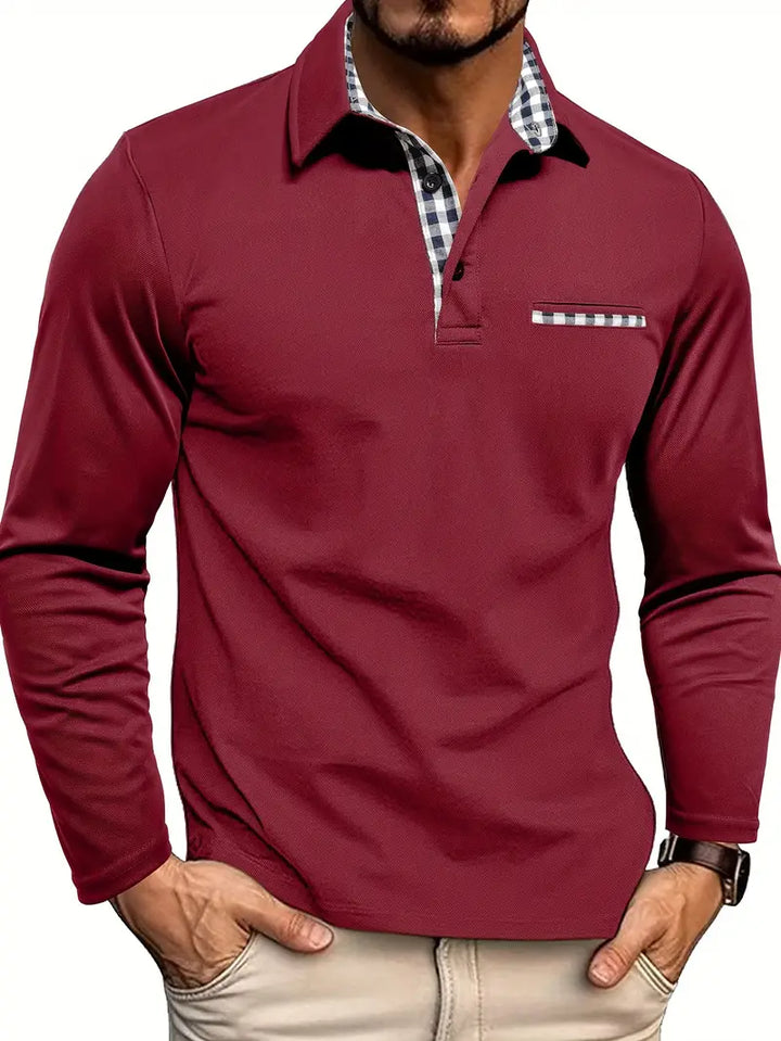 Vince | Long-Sleeve Polo Shirt