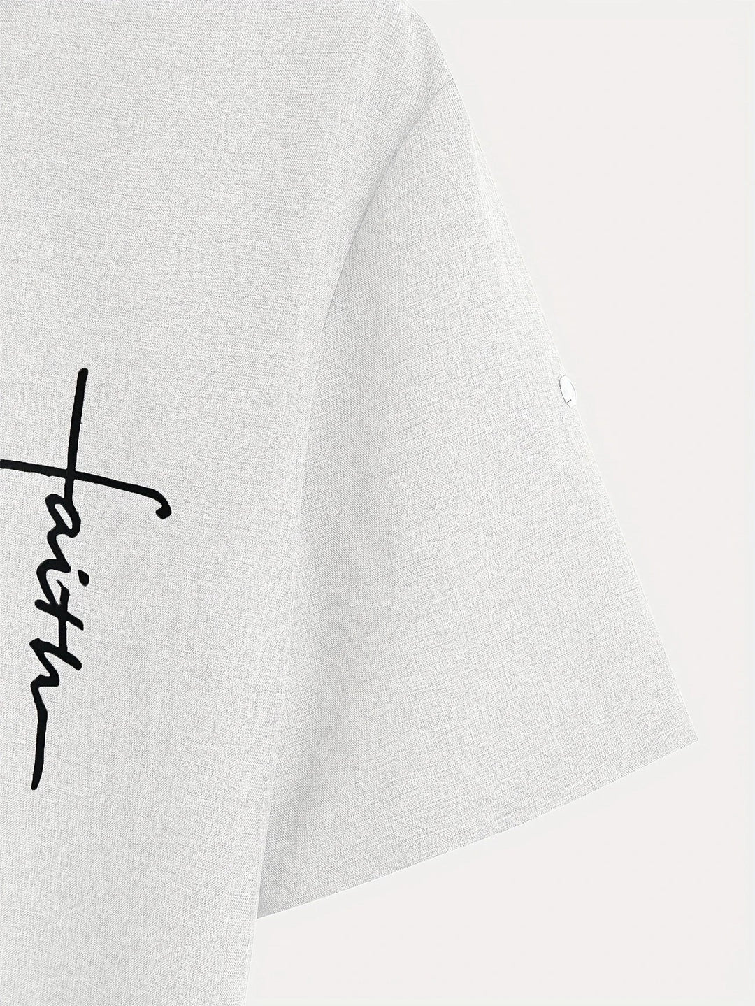 Caelum | Elegant Short-Sleeve Shirt with High Collar