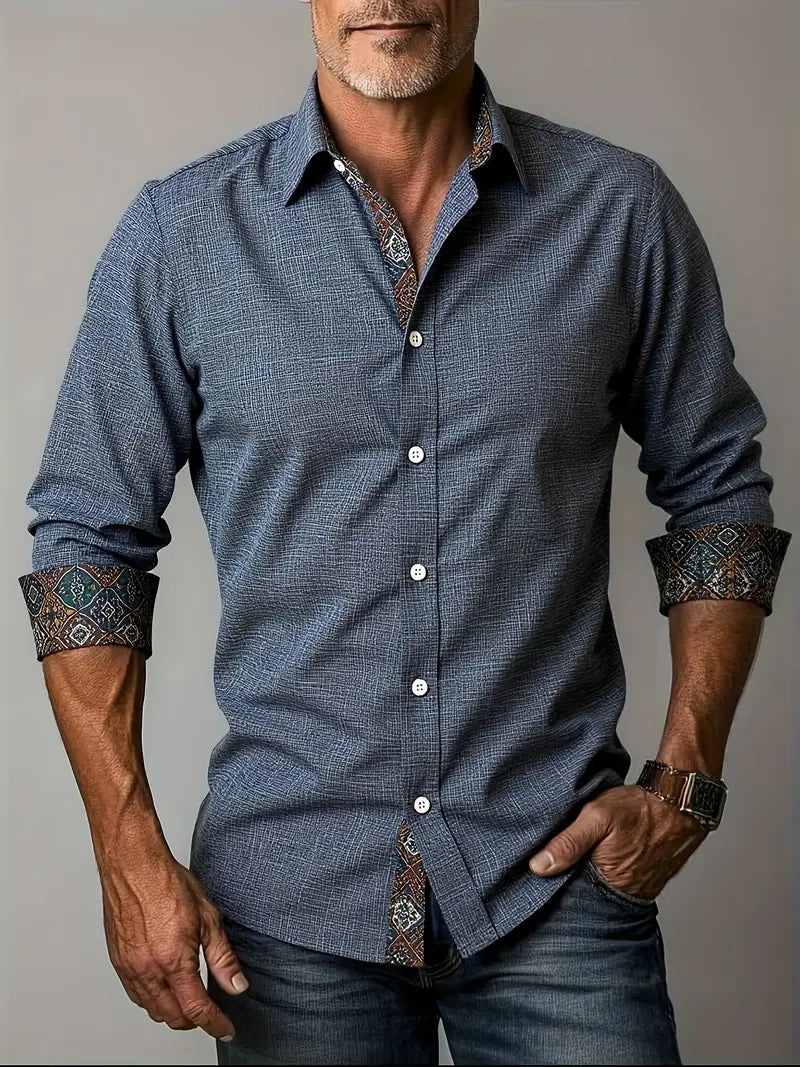Teodoro | Long Sleeve Button-Up Shirt