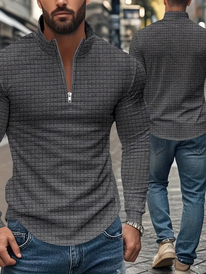 Jarryd | Half-Zip Long Sleeve Sweatshirt