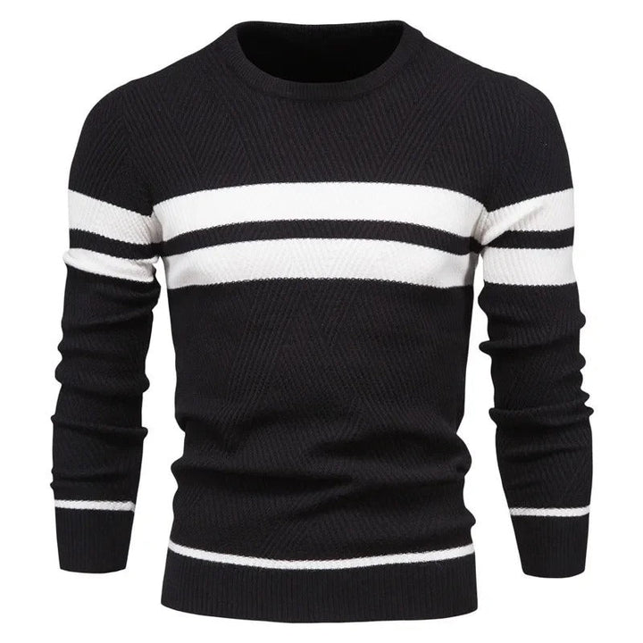 NordKnit Striped Knit Pullover