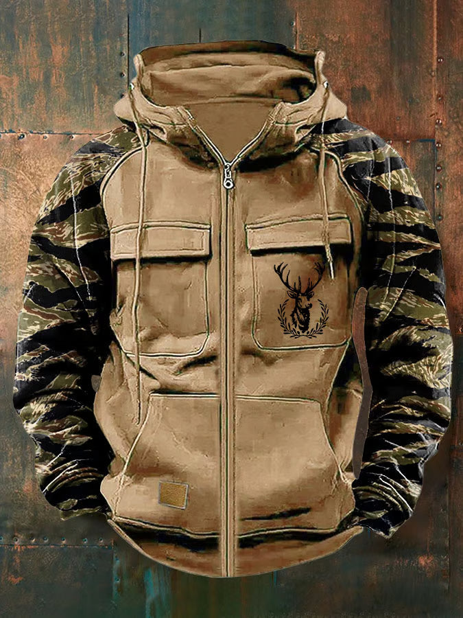 Jernard | Utility Zip-Up Hoodie