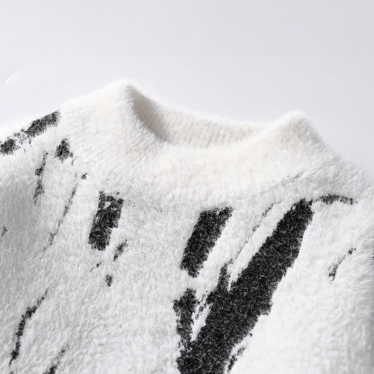 Adwin I Knit Sweater with Print