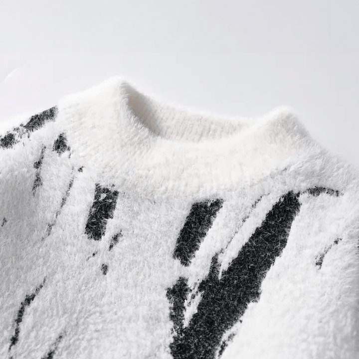 Adwin I Knit Sweater with Print