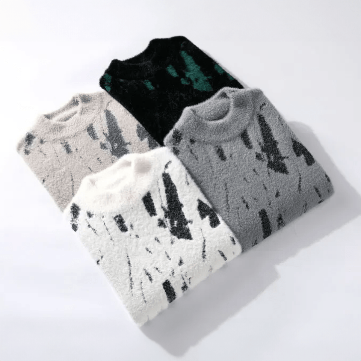 Adwin I Knit Sweater with Print