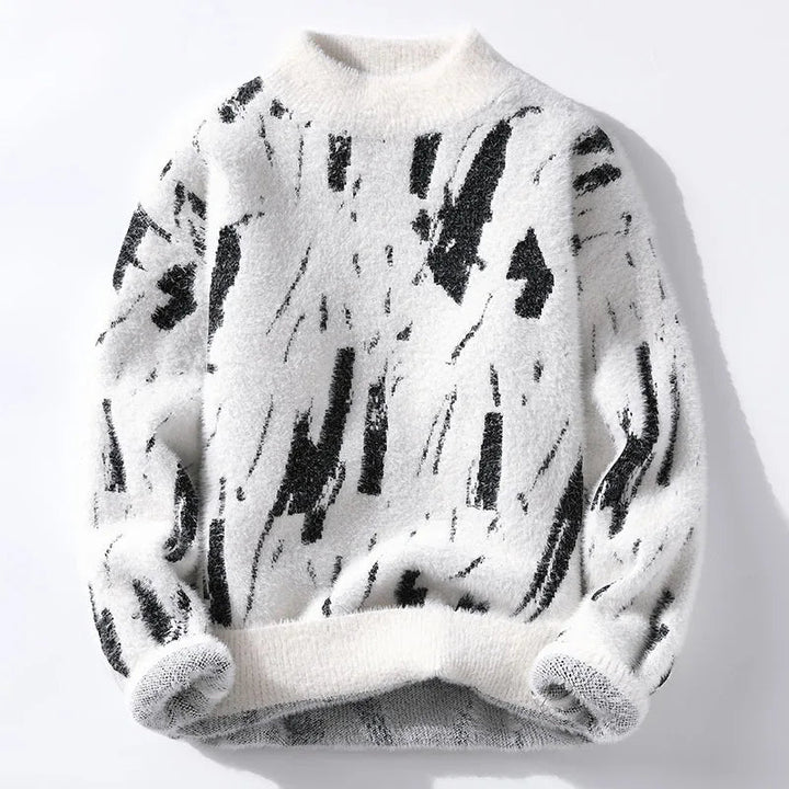 Adwin I Knit Sweater with Print
