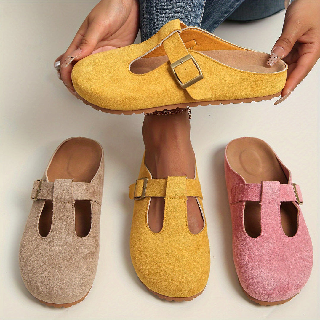 Solea | Minimalist Buckle Clogs