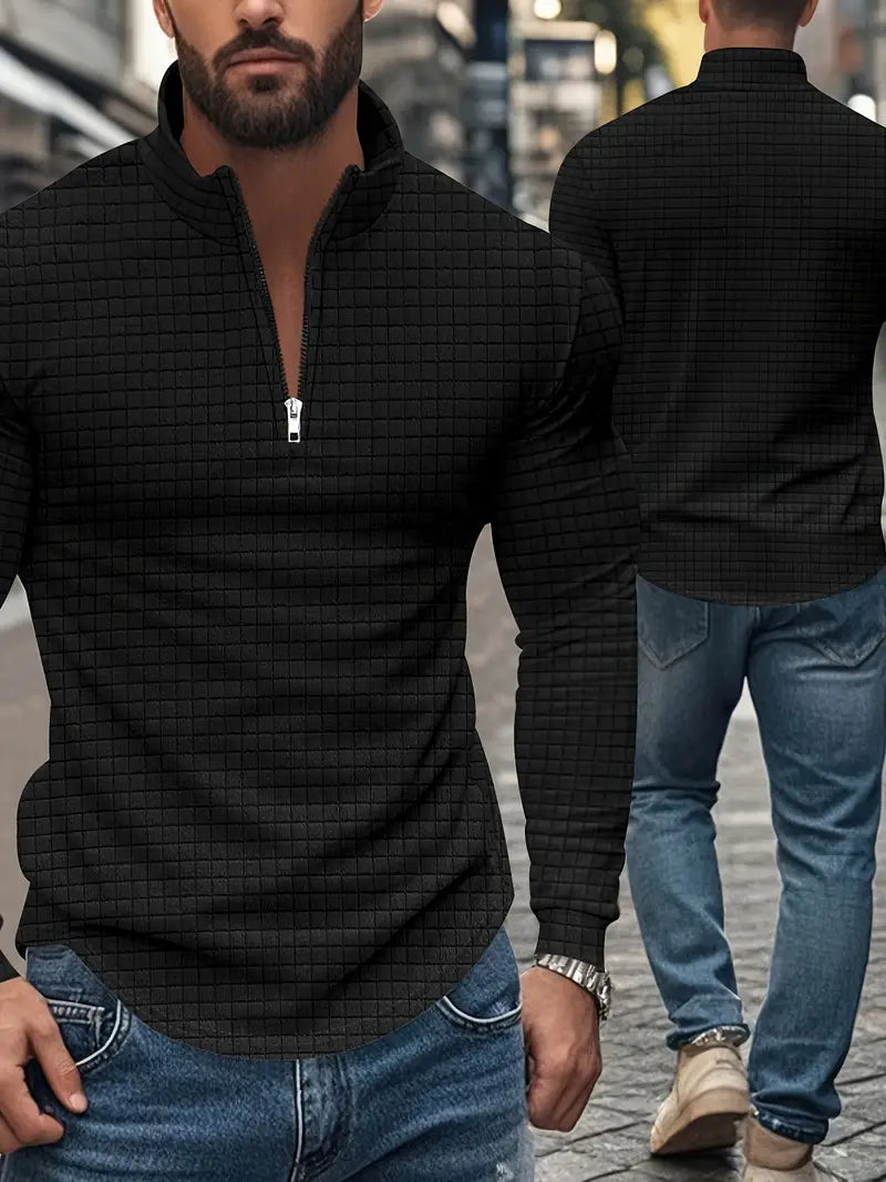 Jarryd | Half-Zip Long Sleeve Sweatshirt